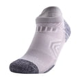 thumbnail image 2 of DHFJKG Unisex Crew Socks For Men Women 6 Pairs Color Block Moisture Wicking Breathable Running Ankle Socks, 2 of 5