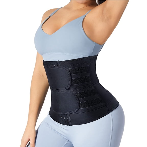 OQRKI Clothing Waist Trainer for Women Latex Underbust Waist Cincher Corset Sport Girdle Hourglass Womens Waist Trainer Body Shaper