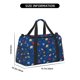 thumbnail image 3 of Easygdp Space Bolsa de Gimnasio, Bolsa de Viaje Duffel, Bolsa de Fin de Semana con Compartimentos, Bolsa de Mano para Noche, 3 of 7