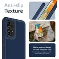 thumbnail image 5 of TUDIA for Samsung A23 Phone Case, [LINNGrip] Shockproof Lightweight Non-Slip Soft TPU Ultra Slim Protection Case Cover for Samsung Galaxy A23 5G (Indigo Blue), 5 of 7