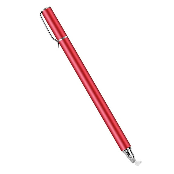 Red Stylus for OnePlus Nord N100 - Touch Screen Pen Fiber Tip Aluminum Lightweight for OnePlus Nord N100