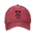 thumbnail image 4 of ZICANCN Mens Hats Unisex Baseball Caps-Funny Words Hats for Men Baseball Cap Western Low Profile Hats Fashion, 4 of 8