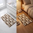 thumbnail image 2 of Halloween Ghost Themed Faux Fur Floor Mat, Absorbent Bathroom Mat Easy To Clean, Non Slip Stain Resistant Entryway Rug Gift, 2 of 6
