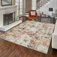 thumbnail image 4 of Gertmenian Quattro Doni Beige Modern Abstract Area Rug. 8'9"x13'1", 4 of 5