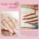 thumbnail image 2 of Set de esmaltes de uñas en gel Modelones, 6 colores, rosa nude, 7 ml, 2 of 9