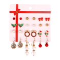 thumbnail image 2 of Kayannuo Back to School 12pcs Christmas Earrings Set Ear Cute Christmas Jewelry for Women New Year Gifts Christmas Gifts For Women, 2 of 3