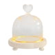 thumbnail image 4 of Cúpula de vidrio transparente, campana de cristal transparente, campana de cristal decorativa creativa para bodas 10x8cm Corazón, 4 of 9