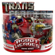 Transformers Robot Heroes Movie Series Optimus Prime & Scorponok Figure 2-Pack