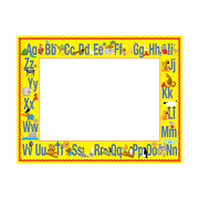 Barker Creek Computer Paper, 8 1/2" x 11", ABC Animals, Pack Of 50 Sheets
