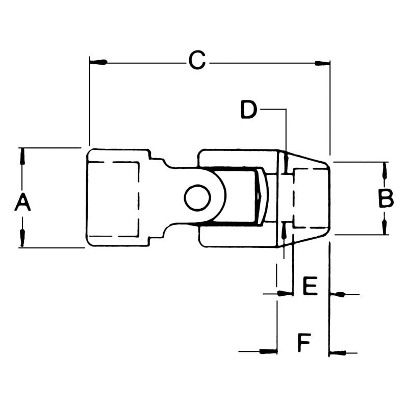 GearWrench 84725 XCore 1/2" Drive 15 mm 6Point Pinless Impact