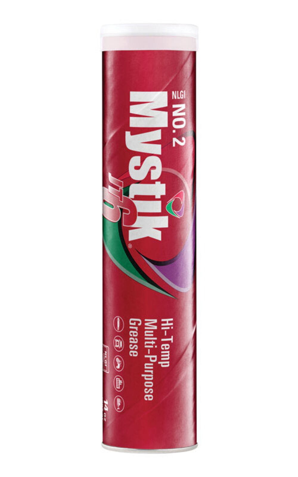 Mystik 665005002080 JT-6 Multi-Purpose Hi-Temp Grease Cartridge, 14 oz Pack of 10
