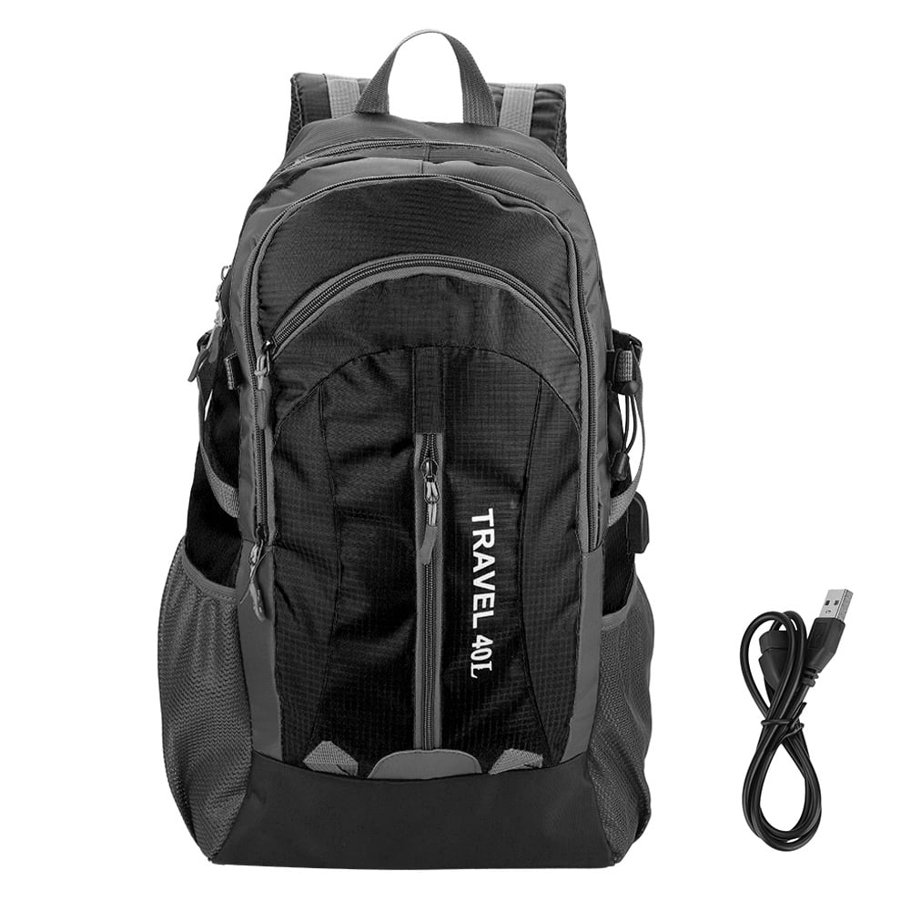 Black sports backpack online