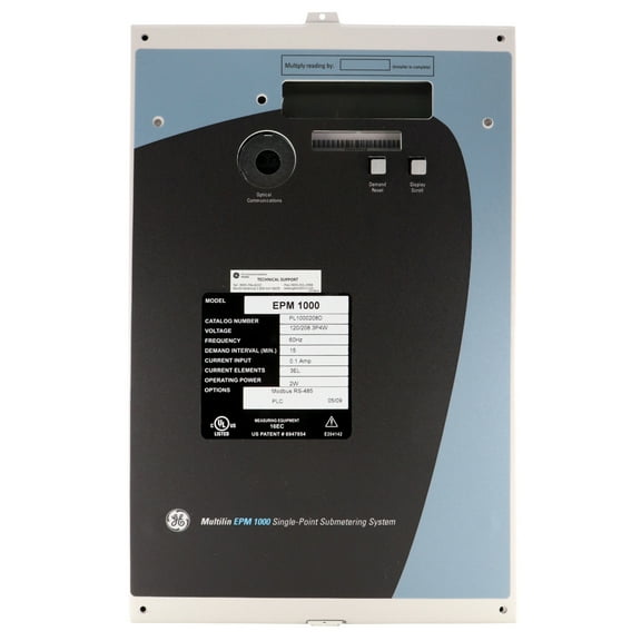 General Electric PL1000208D Multilin EPM-1000 Single-Point Submetering System