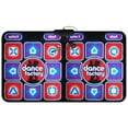 Reed Double User Dance Mats NonSlip Dancers Step Pads Sense Game Yoga Game Blanket