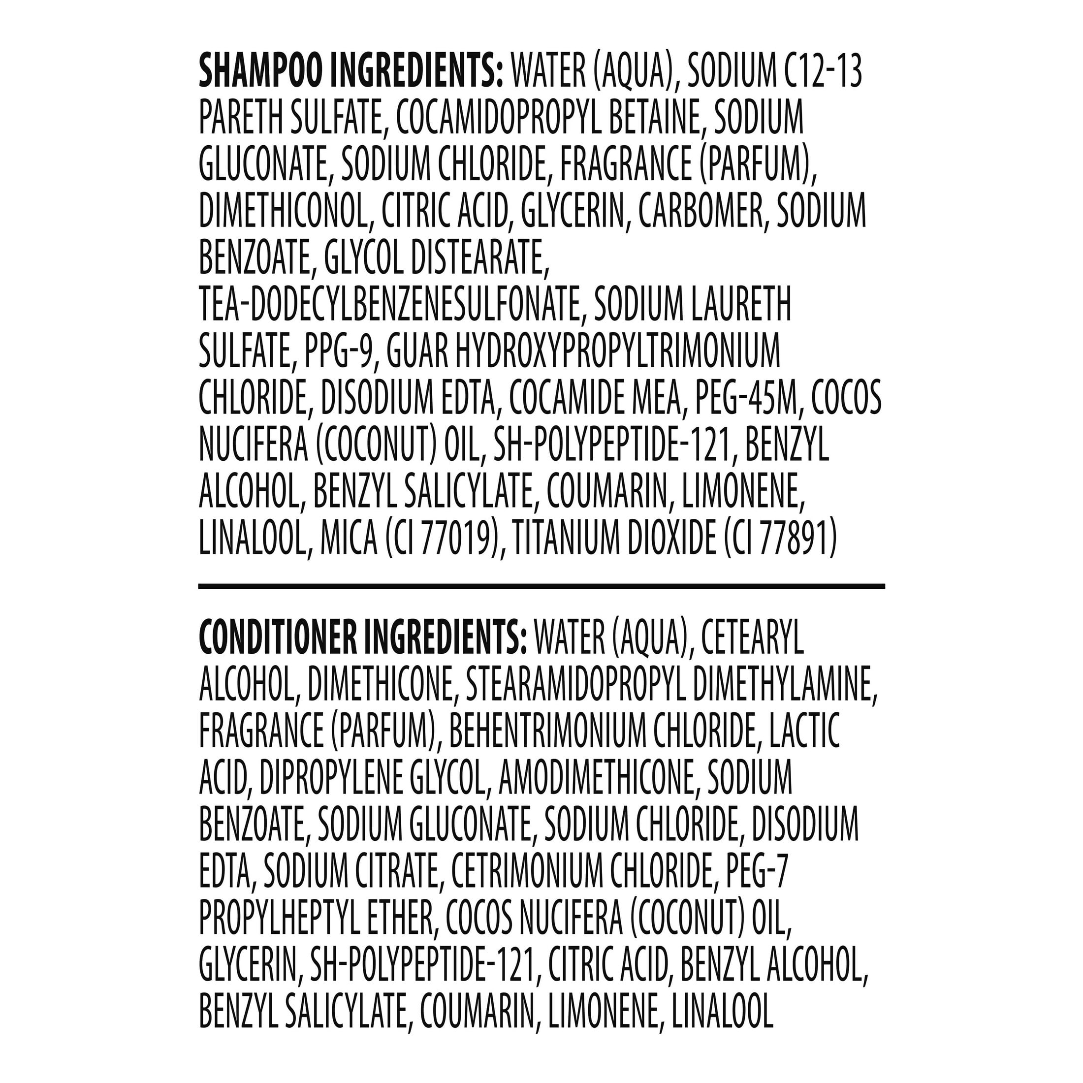 (3 pack) TRESemmé Shampoo & Conditioner Hydrate & Define Bouncy Curls Coconut Infusion, 28 Fl Oz 2 Pack