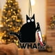 thumbnail image 3 of Adornos de Halloween NQ gato negro colgantes para árbol de Navidad, 3 of 5