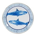thumbnail image 3 of Golden Rabbit Enamelware Fish Camp Pattern - Set of 4 - 8.5 inch Sandwich Plates - Golden Rabbit Enamelware, 3 of 4