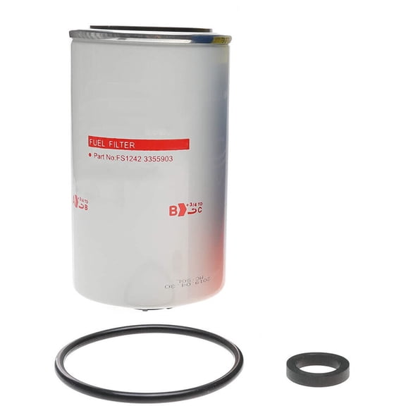 Wauebuly FS1242 Spin-on Fuel Water Separator Filter Replacement for 3355903 Upgrade FS1015 FS1015B 10 Micron Replaces 95242 31701062 86242