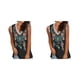 thumbnail image 2 of Qarigey Chaleco de algodón para mujer, camiseta sin mangas estampada para citas, vacaciones en la playa, Top básico de verano, ropa Tipo 1 L 2piezas, 2 of 6