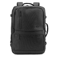 thumbnail image 2 of Lulumm Mochila de Viaje Grande Expandible Hombre y Mujer, Porta Laptop de 18 pulgadas con Puerto USB, Backpack con Capacidad 55L, Compartimiento para Zapatos, Impermeable, 2 of 6