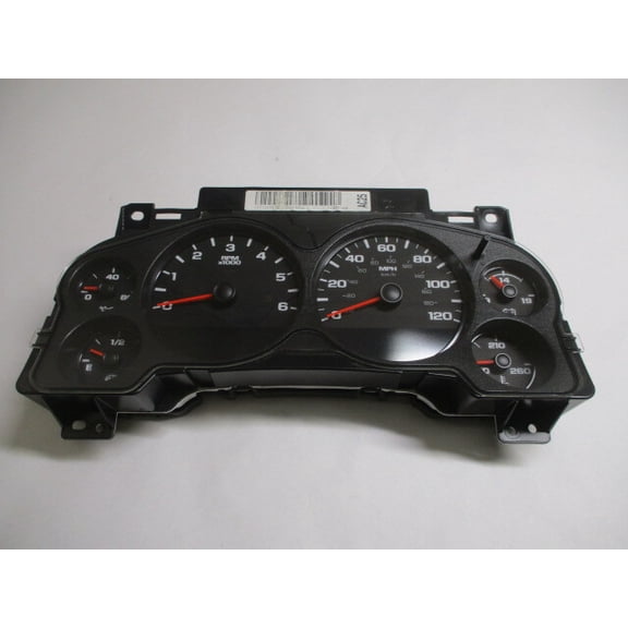 Pre-Owned Chevrolet Silverado 1500 2500 Speedometer Speedo Cluster MPH 136K OEM LKQ (Good)