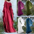 thumbnail image 1 of LINMOUA Robe Maxi Gothique Rétro à Manches Longues pour Femmes Automne Hiver, 1 of 6