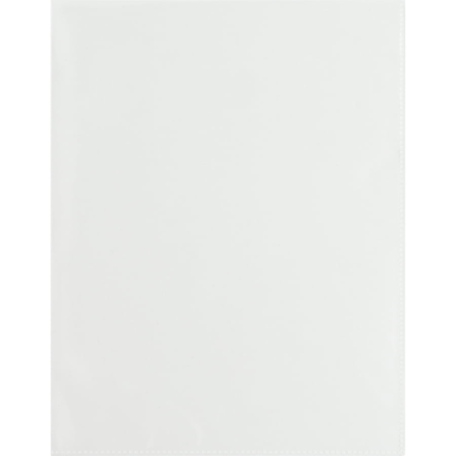 Business Source, BSN37519, Full Sheet Top Load Poly Sheet Protectors, 50 / Box, Clear