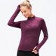 thumbnail image 1 of Ropa deportiva de manga larga para mujer, para yoga, otoño e invierno, para correr, ajustada, adelgazante, suéter deportivo de secado rápido, 1 of 6