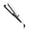 Black American Standard, variant on CNV Professional 2-in-1 Hair Straightener with 10 Digital Heat Levels, Smart LED Display Ceramic Flat Iron for Rapid Smoothing and Curling, Ionic Care