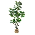 thumbnail image 5 of Artificial Fiddle Leaf Fig Plant in Planter (Set of 2), 5 of 8