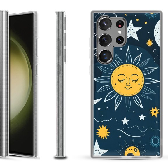 Slim-Fit Fashion Phone Case for Samsung Galaxy S23 Ultra, by OneToughShield ® - Sun N Star