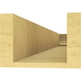 thumbnail image 4 of Ekena Millwork 6"W x 4"H x 36"L Alpine Woodgrain TimberThane Rafter Tail, Primed Tan, 4 of 6