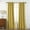 Mustard, variant on Interior Trends Midnight 2 Piece 100% Blackout Insulated Grommet Top Window Panel Curtain Drape Set (84" Long, Mustard)
