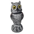 thumbnail image 2 of Espantapájaros de Búho perfecl Repelente de plagas decoración, 2 of 8