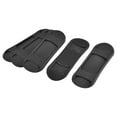 thumbnail image 1 of Unique Bargains Backpack Plastic Non-slip Replacement Shoulder Bag Strap Pads Black 5pcs, 1 of 3