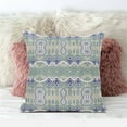 thumbnail image 2 of Amrita Sen Designs  26 x 26 in. Sephalina Paisley Leaves Broadcloth Indoor & Outdoor Zippered Pillow - Light Green & Beige, 2 of 5