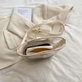 thumbnail image 2 of Bolso Hombro Transparente Mujer 2pcs / Set PU Color Sólido Messenger Bag (Blanco), 2 of 9