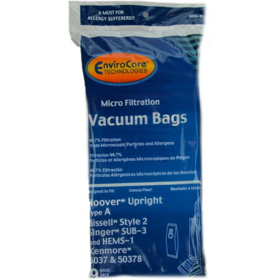 Hoover Style A Upright Vacuum Cleaner Bags