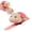 Pink Turtle, variant on Wrist Water Gun for Kids, 2-in-1 Turtle / Dolphin Slap Bracelet Squirt Toy, Press Type Small Water Shooter for Summer Bath Beach and Swimming Pool