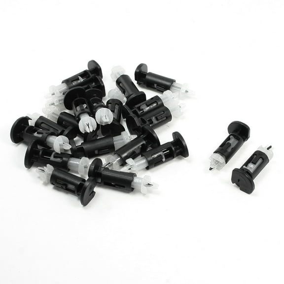Unique Bargains 20 Pcs Plastic Mounting Clip for  4 Way CPU Coolers