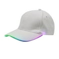 thumbnail image 2 of TANGNADE Baseball Hats for Women LED Lighted up Hat Glow Club Party Hip-Hop Adjustable Sports Cap Summer Hats Multicolor, 2 of 2