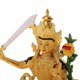 thumbnail image 4 of Estatua de Buda Bodhisatta de meditación de aleación de 16 cm, artesanía asiática Zulema Estatua de Manjusri Bodhisatta, 4 of 8