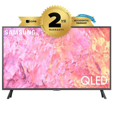 Samsung 32" QLED 4K HDR Smart 2023 TV Q60C series with Quantum Processor & Dual LED + 2 YR Accidental Warranty