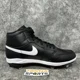 thumbnail image 5 of N I-K-E A i r-Jor-dan 1 Mid Metal Baseball Cleats Mens Sz 9.5 Black White AV5355-001, 5 of 6
