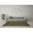 thumbnail image 3 of Ahgly Company Indoor Rectangle Abstract Brown Modern Area Rugs, 8' x 10', 3 of 4