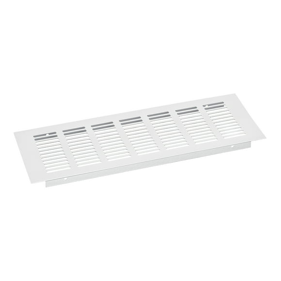 Unique Bargains Air Vents Cover, 1Pcs 300 x 100mm Aluminum Alloy Mesh Air Return Vent Cover, Louvered Ventilation Grille (Silver)