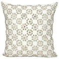 thumbnail image 2 of Nourison Couture Luster Shimmer Starshine Ivory Throw Pillow, 2 of 3