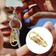 thumbnail image 5 of Llavero de latón con gancho para decoración al aire libre, llavero de Metal con Clip, mosquetón, gancho para llavero, accesorio, llavero de coche, 5 of 5
