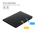 thumbnail image 7 of Allytech 10.2" iPad Case, iPad 10.2" 8th 7th Gen Case,PU Leather Glitter Slim Folio Flip Smart Cover Auto Sleep Wake Full Protection Pencil Holder Case Cover for Apple iPad 10.2 2020/2019,Black, 7 of 7