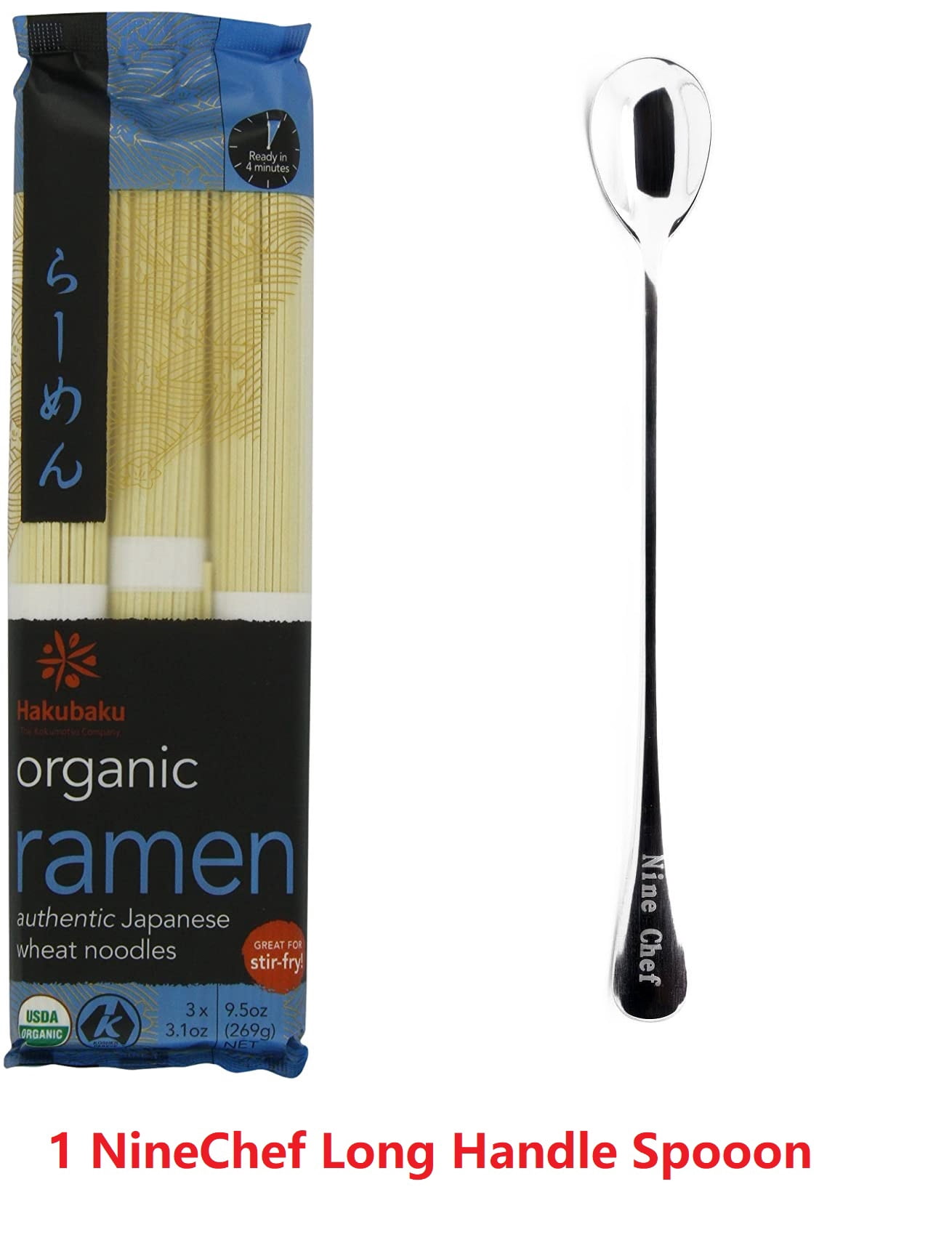 NineChef Bundle Hakubaku Authentic Japanese Buckwheat Noodles